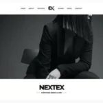 Nextex - One Page Photography WordPress Theme