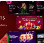 Nuts - Gambling, Casino & Betting WordPress Theme