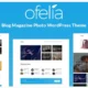Ofelia - Travel Personal WordPress Blog Theme