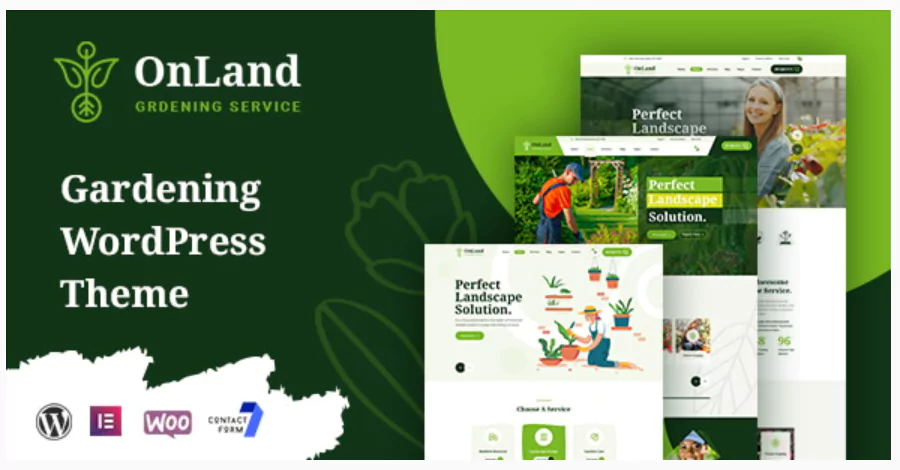 OnLand - Gardening WordPress Theme