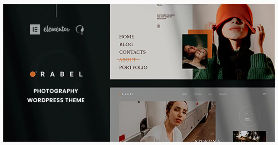 Orabel - Creative Photography Portfolio WordPress Theme