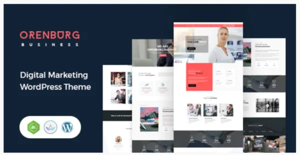 Orenburg - Business Consulting WordPress Theme