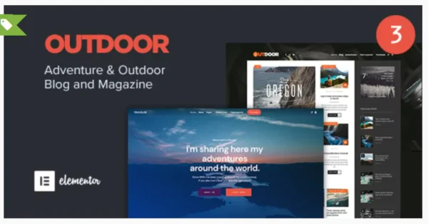 Outdoor - Responsive Adventure Blog and Magazine WordPress Theme
