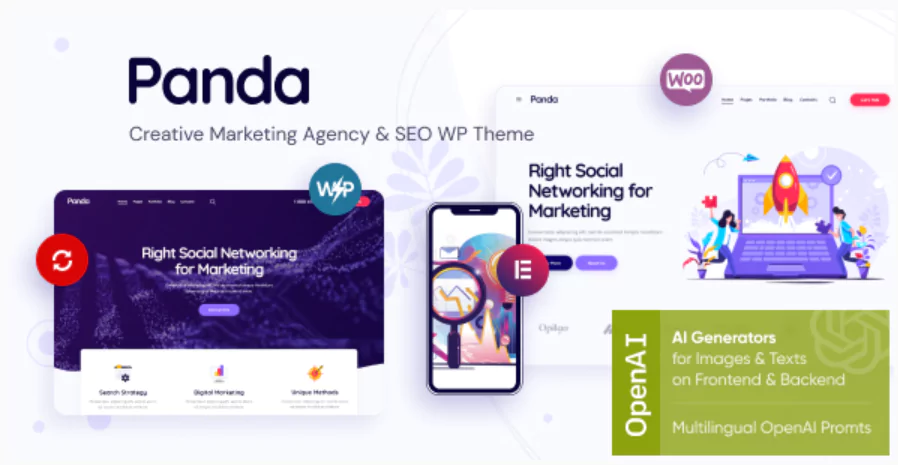 Panda - Marketing Theme