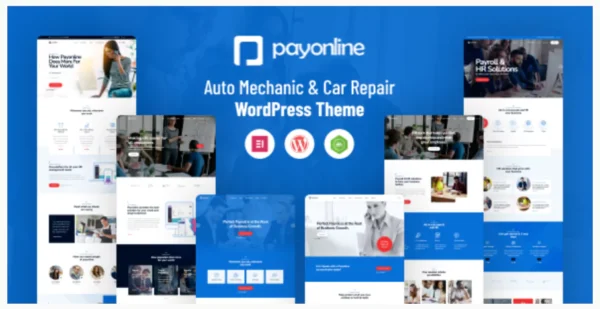Payonline - Online Payroll and HR Software WordPress Theme