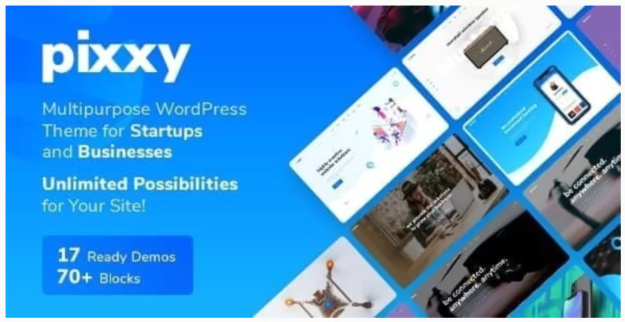 Pixxy - Landing Page