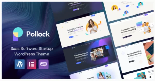 Pollock - Saas Software Startup WordPress Theme