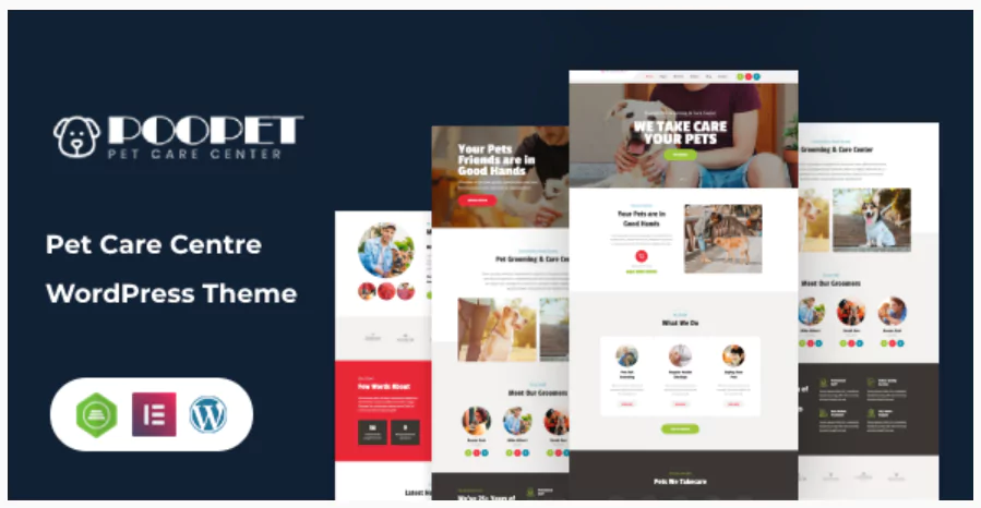 Poopet - Pet Care Center WordPress Theme + RTL