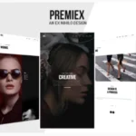 Premiex - One Page Portfolio WordPress Theme
