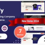 Printify - Printing Company WordPress Theme + RTL