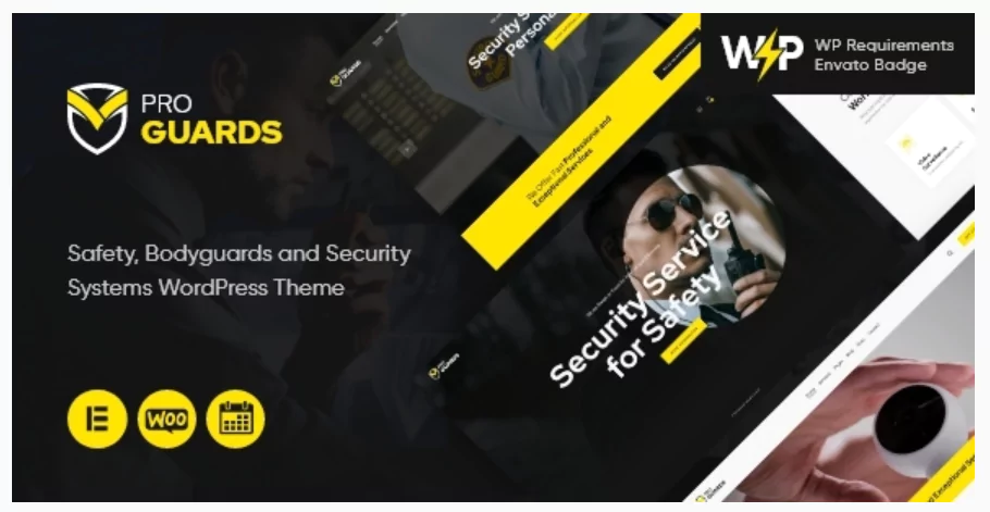 ProGuards - Safety Body Guard & Security WordPress Theme
