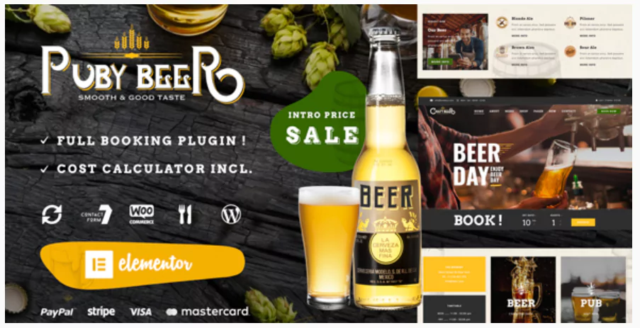 Puby - Beer & Brewery WordPress