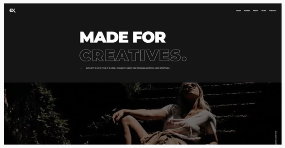 Pucestar - Creative Showcase Portfolio WordPress Theme