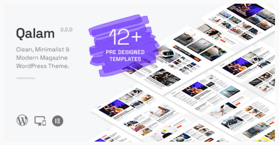 Qalam - NewsPaper and Magazine WordPress Theme