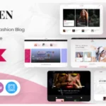 Qeen - Fashion Lifestyle Blog WordPress Theme