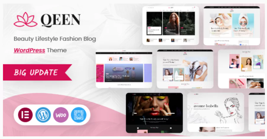 Qeen - Fashion Lifestyle Blog WordPress Theme