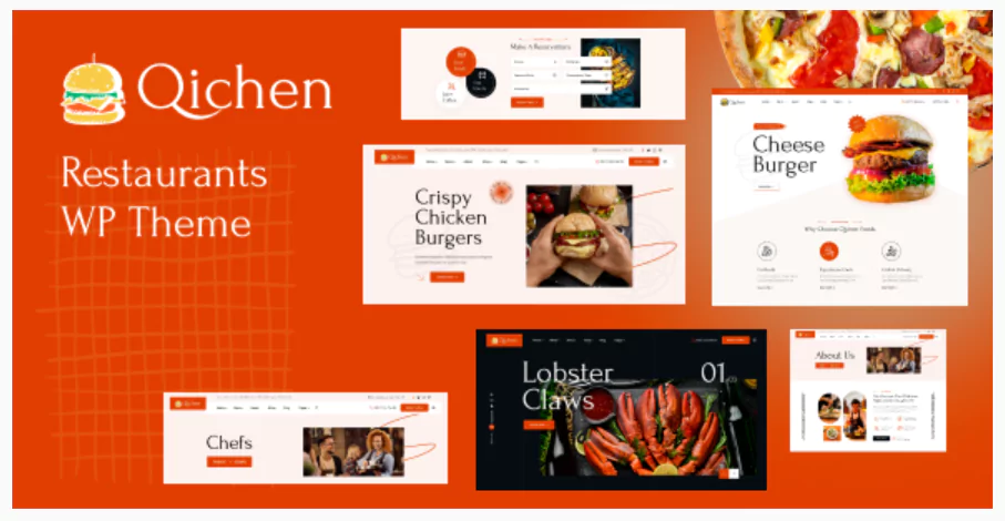 Qichen - Restaurant WordPress Theme