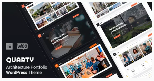 Quarty - Architecture & Interior Design WordPress Theme