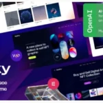 Quirky - NFT, Token & Artist Marketplace WordPress Theme