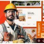 R&F - Roofing & Flooring Carpenter WordPress Theme