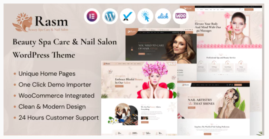 Rasm – Beauty Spa Care & Nail Salon WordPress Theme