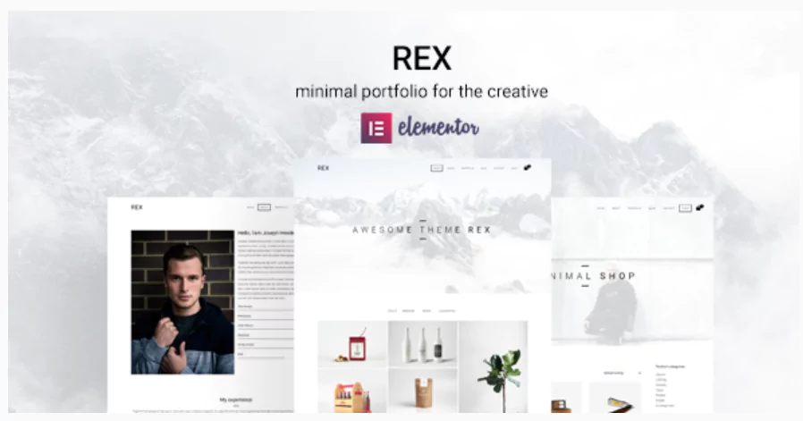 Rex - Minimal WordPress Portfolio Theme