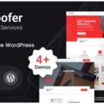 Roofer - Roofing Services WordPress Theme + RTL