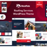 Rooftek - Roofing Services WordPress Theme