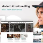 Saara - Minimal Blog WordPress