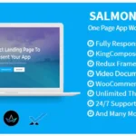 Salmon - One Page App WordPress Theme