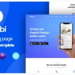 Sanbi - App Landing Page WordPress Theme