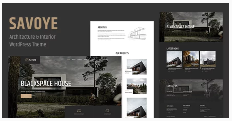 Savoye - Architecture & Interior WordPress Theme Savoye - Architecture & Interior WordPress Theme