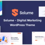 Solume - Digital Marketing WordPress Theme
