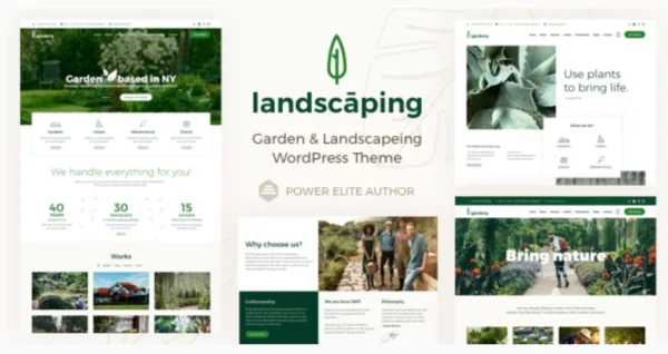 Verdantia - Landscaping and Garden WordPress Theme
