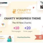 Charitix - Nonprofit Charity WordPress Theme