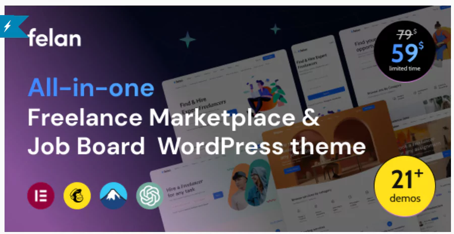Felan - Freelance Marketplace and Job Board WordPress Theme