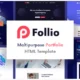 Follio - Multipurpose Portfolio HTML5 Template