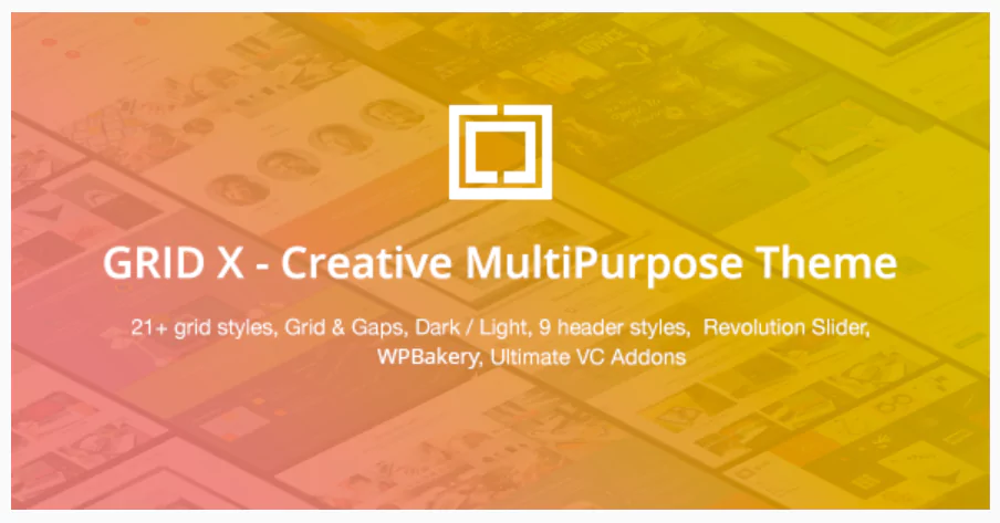 GRID X - Creative MultiPurpose Theme