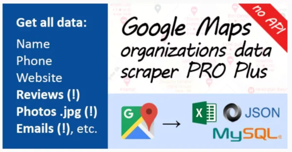 Google Maps Data Scraper PRO Plus