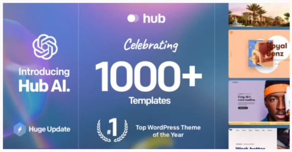 Hub - Responsive Multi-Purpose WordPress Theme