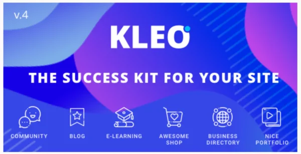 KLEO - Community Focused & Multi-Purpose BuddyPress WordPress Theme