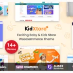 KidXtore - Kids Clothing and Toys Store Elementor WooCommerce WordPress Theme