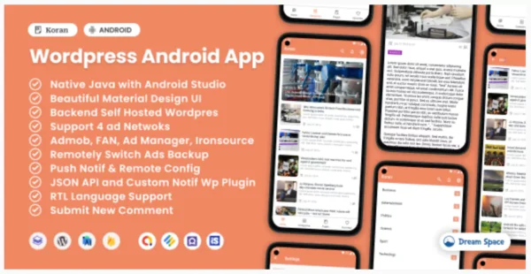 Koran - Wordpress Android Application 6.1