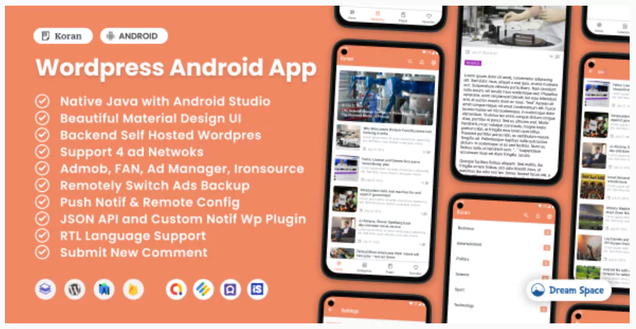 Koran - Wordpress Android Application 6.1