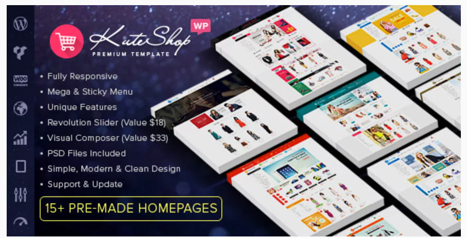 KuteShop - Fashion, Electronics & Marketplace Elementor WooCommerce Theme (RTL Supported)
