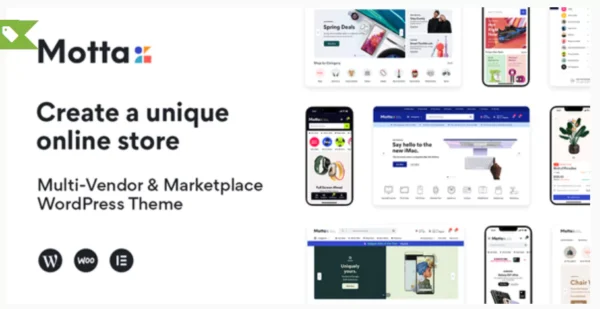 Motta - Multi-Vendor and Marketplace WordPress Theme