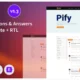 Pify - Social Questions & Answers Bootstrap 5 Template