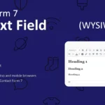 Rich Text Field for Contact Form 7