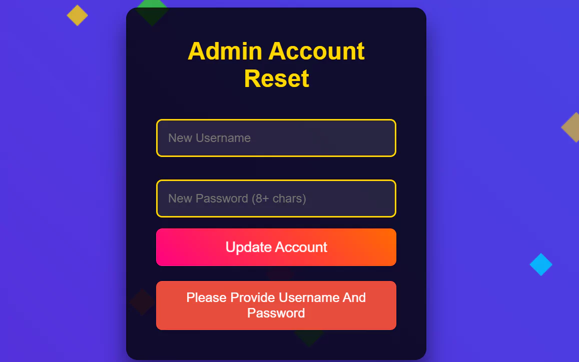 Script To Change WordPress Password And Username