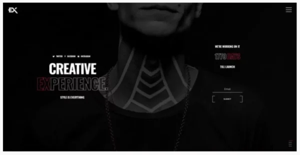 Splitex - Creative Coming Soon Template